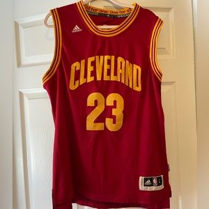 Adidas- Lebron James Gold Swingman Cavs Jersey